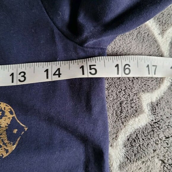 Lilly Pulitzer Preston Dress True Navy Reel It in Print Pima Cotton Size Xsmall - Picture 5 of 7